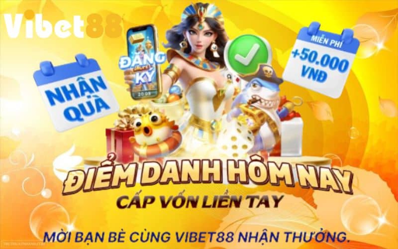 Khuyến Mãi Tặng 1000 Điểm Khi Đăng Ký Tài Khoản VIBET88